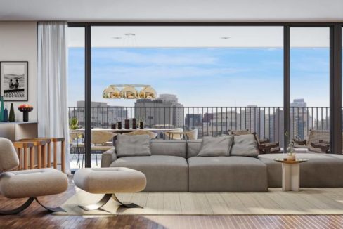 Living Ampliado - 151m² H.I. Pinheiros Setin Incorporadora