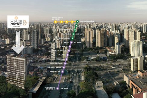 Localização do Lançamento HAUS Mitre Residences 370