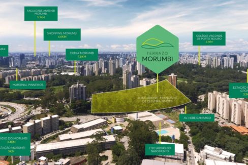 Região do Lançamento TERRAZZO Morumbi