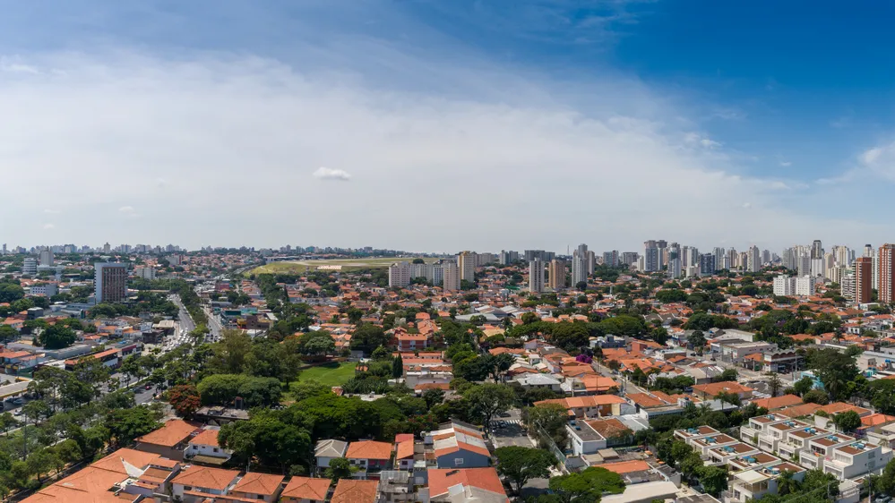 Vista do 22º Andar do Futuro Lançamento da Cyrela na Constantino de Souza no Campo Belo