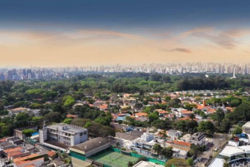 Vista do 25º Andar - PARK AVENUE Ibirapuera